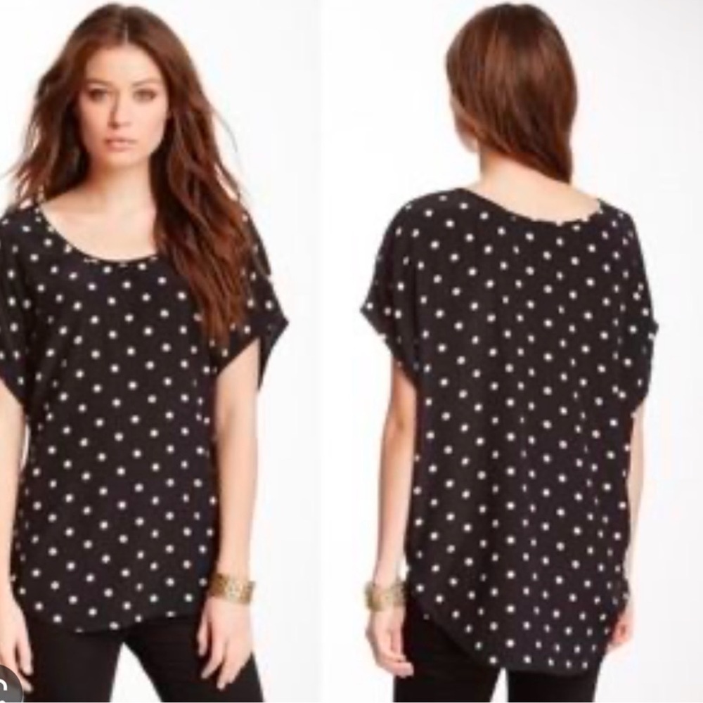 ❤️ Joie Silk Polka Dot Blouse ❤️ F1